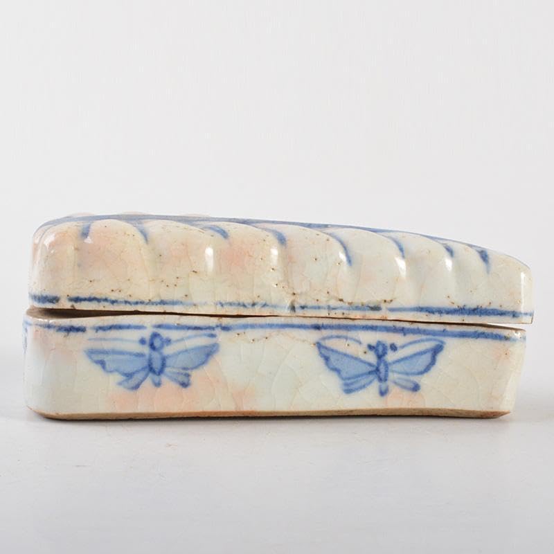 Amazon.co.jp: 中国 古染付 一葉香合 時代箱 M R7144 : ホーム