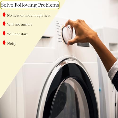 image for Cykemo 341241 Dryer Drum Belt - Replacement for Whirlpool Kenmore Drye