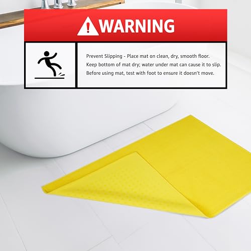 image for American Soft Linen Bath Rug, 20 in 34 in 100% Cotton Bath Mats Rugs f