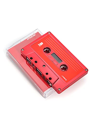 FYDELITY-Audio Cassette Tapes|Blank for Recording C-60 Minute Normal Bias|10 Pack|Mixtape: Red Steel Chrome