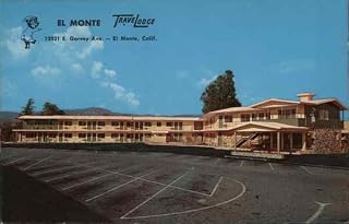 El Monte TraveLodge El Monte, California CA Original Vintage Postcard