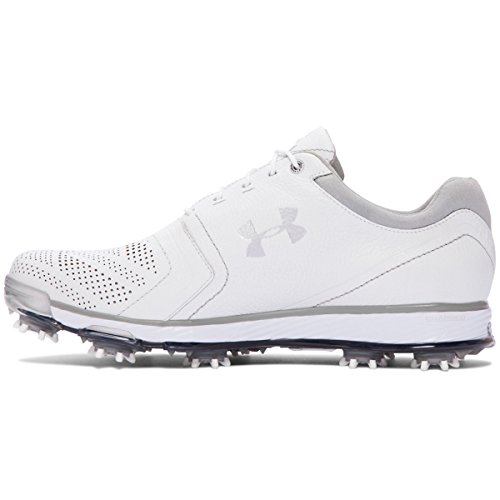 Under Armour UA Tempo Tour - WhiteSteelMetallic Silver, Größe:11.5 - Image 6