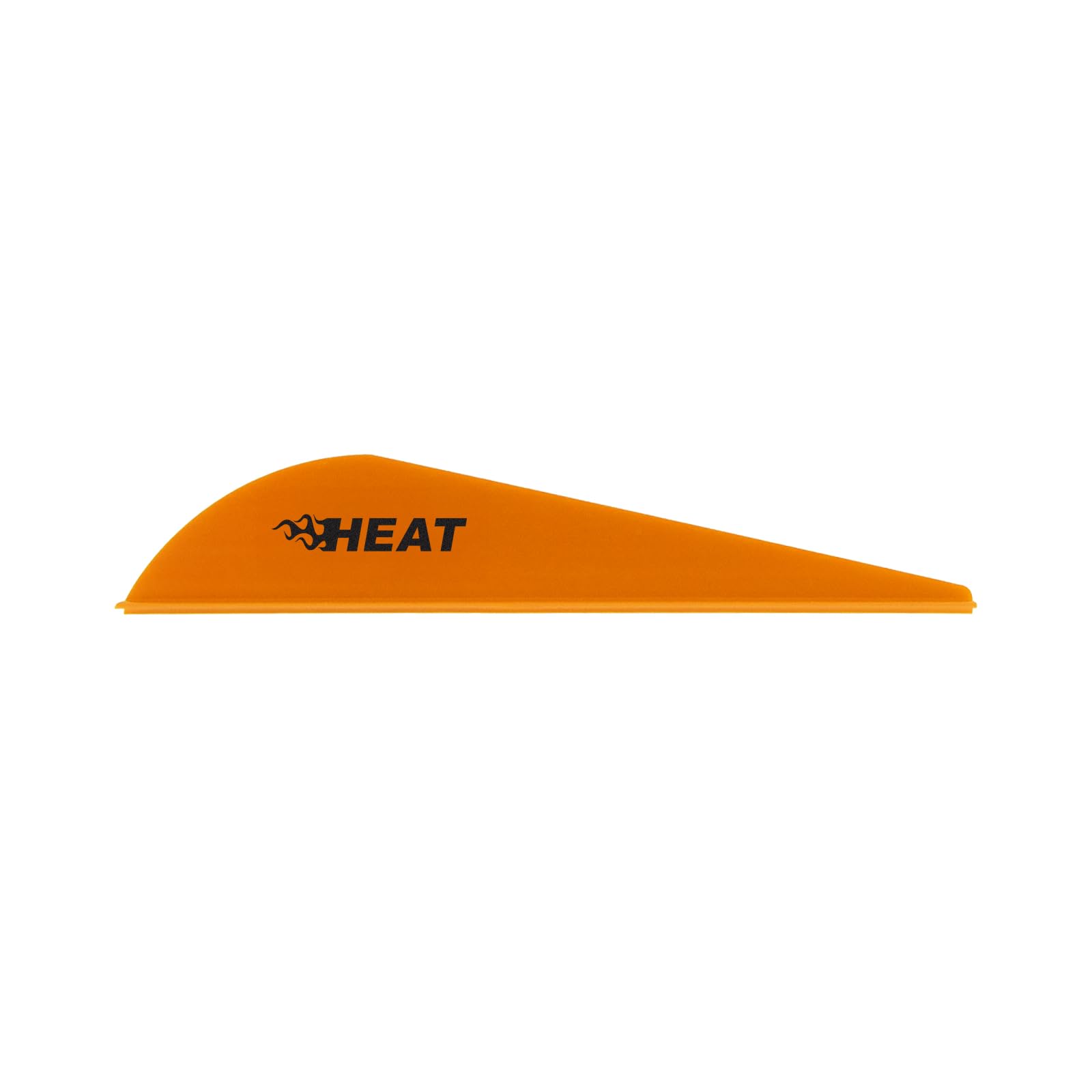 Heat Vane, Low Profile Hunting Vane, 2.5" 100pk, Neon Orange