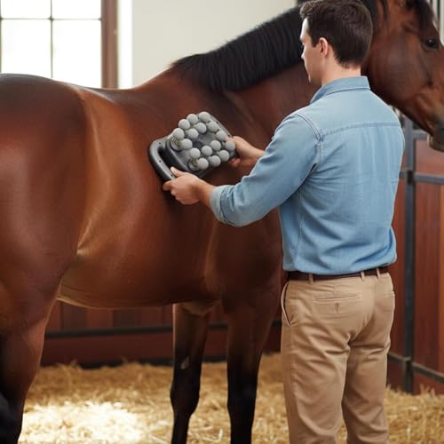 Pistolet de massage portatif pour chevaux pour le soin aux écuries - 6