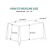 Surmente Black Tablecloth 90 x 156-inch Rectangular Polyester Table Cloth for Weddings, Banquets, or Restaurants