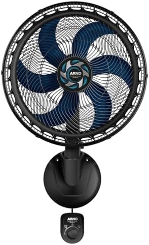 Ventilador de Parede Arno Xtreme Force Breeze 50cm VB51, 126W, 6 ...