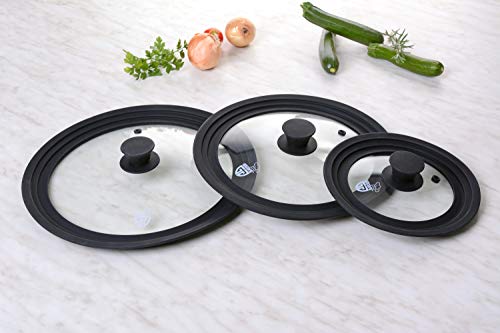 GRÄWE® - Coperchio universale in vetro 28-32 cm