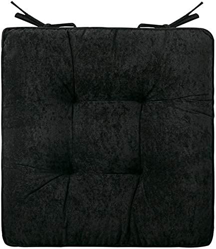 Coussin de chaise épais pour cuisine galette de siège intérieur confortable avec attaches