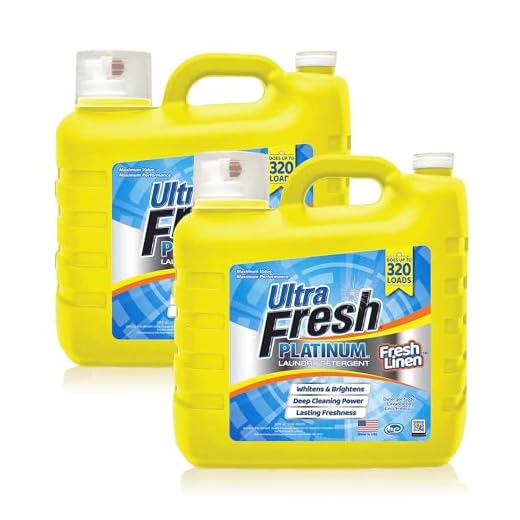 Ultra Fresh Platinum Laundry Detergent 2 Pack