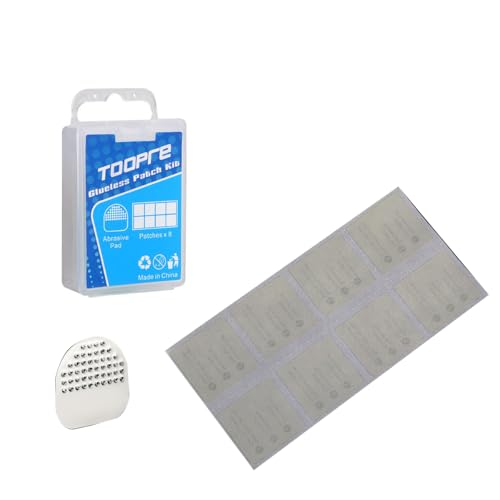 HOUSON 8PCS Reifenflicken Selbstklebende, Fahrrad Flicken Selbstklebend Fahrrad Reifen Flickzeug Fahrradschlauch-Patch für Radfahren