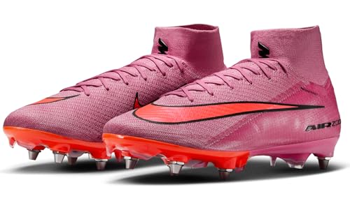 Nike Mercurial Superfly 10 Elite SG-PRO High-Top-FußBallschuh, Scarpe Da Calcio Uomo, Magic Flamingo Black Total Crimson, 42.5 Eu - 2