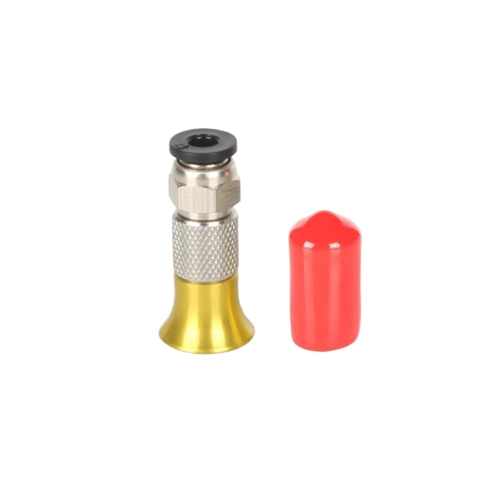 Ahkyhtgaz A1 Ptfe Tube Straight Connector Compatible With Pc4‑M6 Pneumatic Fittings 4 Mm X 2.5 Mm M6 Feed Coupler For Printer Filament Dryer Box(A1)