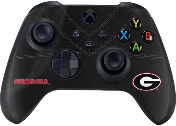 Skinit Decal Gaming Skin Compatible with Xbox Series X Controller - Officially Licensed University of Georgia Bulldogs Logo Design