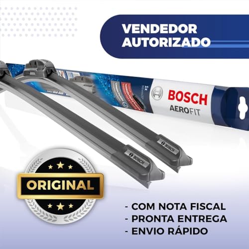 Palheta Limpador Parabrisa Bosch Aerofit Par de Palheta Limpadora Dianteiro Original Hyundai Hb20s 2