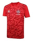 Nürnberg Fanjersey zum Aufwärmen vor den Spielen der FCN Profis