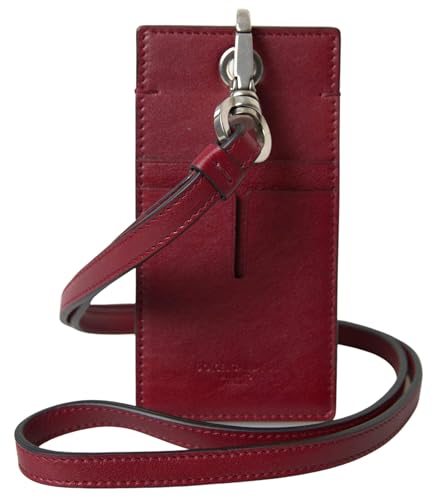 Dolce & Gabbana - Cartera delgada de piel con logotipo y logotipo para...
