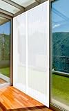 ECCO MAGNET Zanzariera Magnetica XL per Porta 150x250 cm Colore Bianco