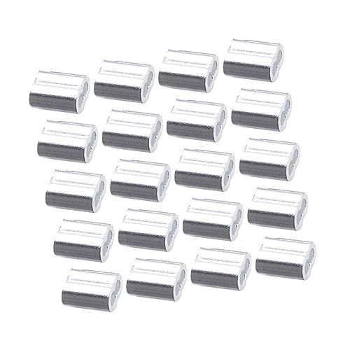 ABOOFAN Lot De 100 Pinces À Sertir Pour Câble Métallique Pour Joint En Fil D'Acier