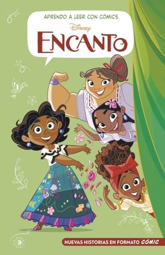 Aprendo a leer con cómics Disney - Encanto: Cómic con letra MAYÚSCULA, ideal para primeros lectores. (Aprendo con Disney…