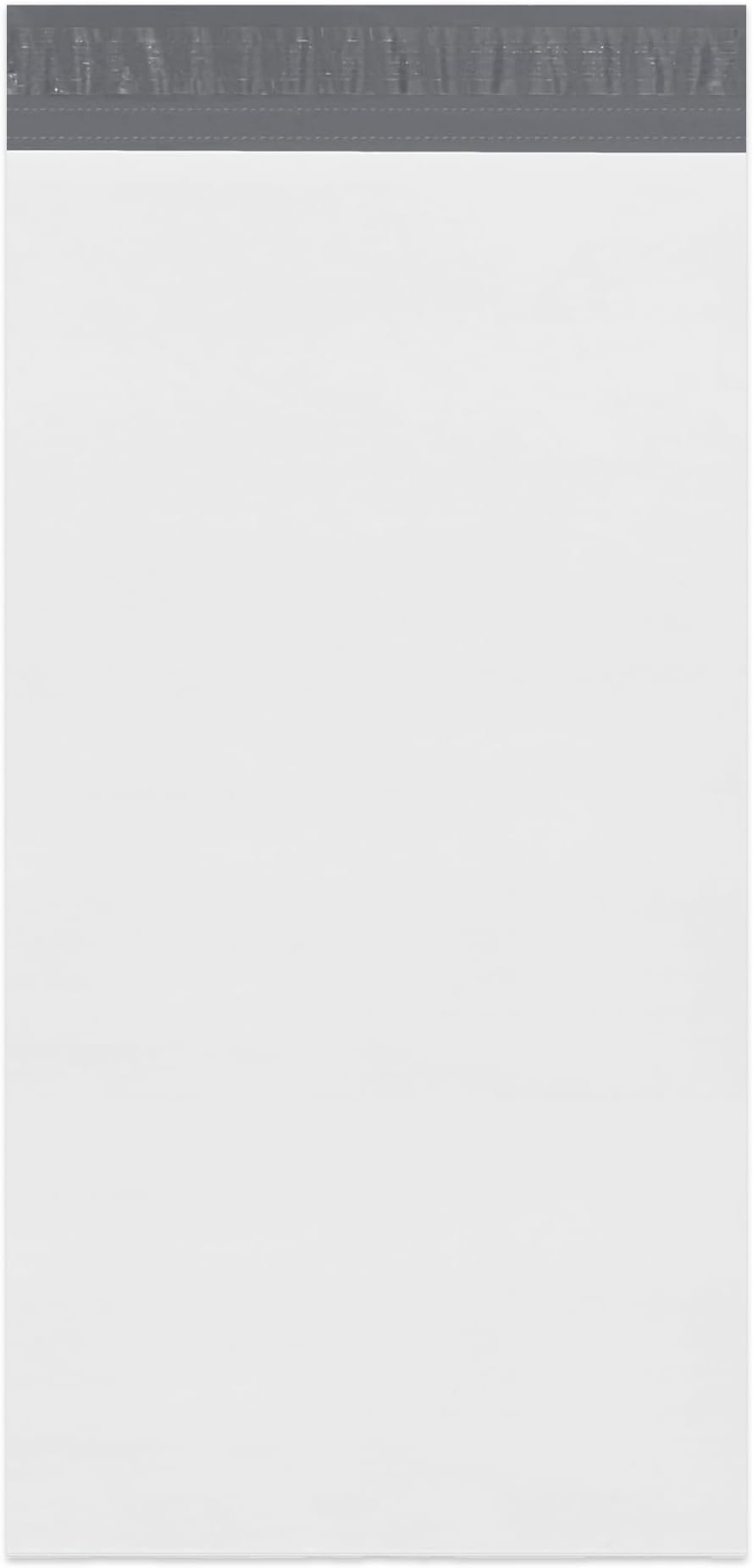 BOX USA BLPM1345 Long Poly Mailers, 13" x 45", White (Pack of 50)