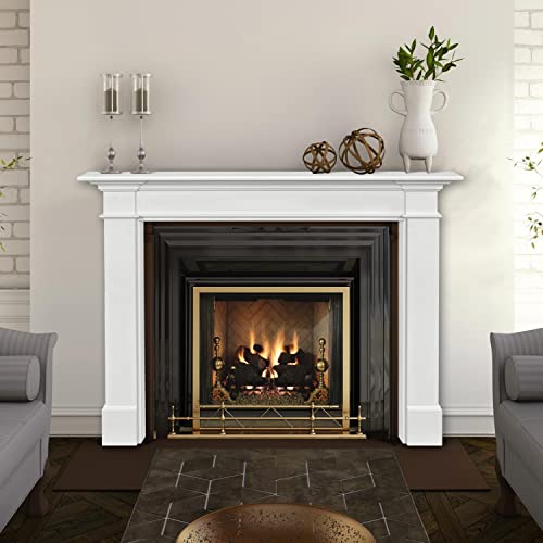 Pearl Mantels Radford Fireplace Mantel Surround, White Paint