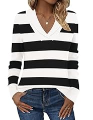 C-black Sriped Sweaters