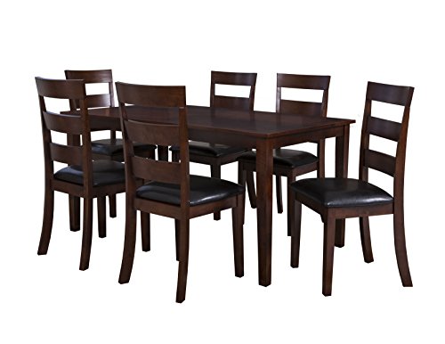 Powell Furniture Linville Dining Set, Cherry #TOP17