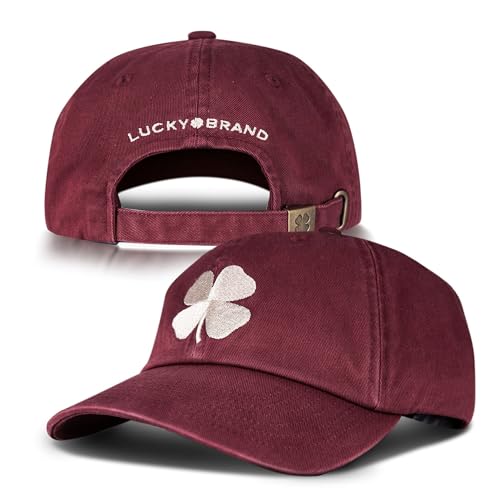 Image of Lucky Brand Classic Cotton Adjustable | Dad Hat | Baseball Cap | Golf | Fishing | Low Profile | 5 Panel Design