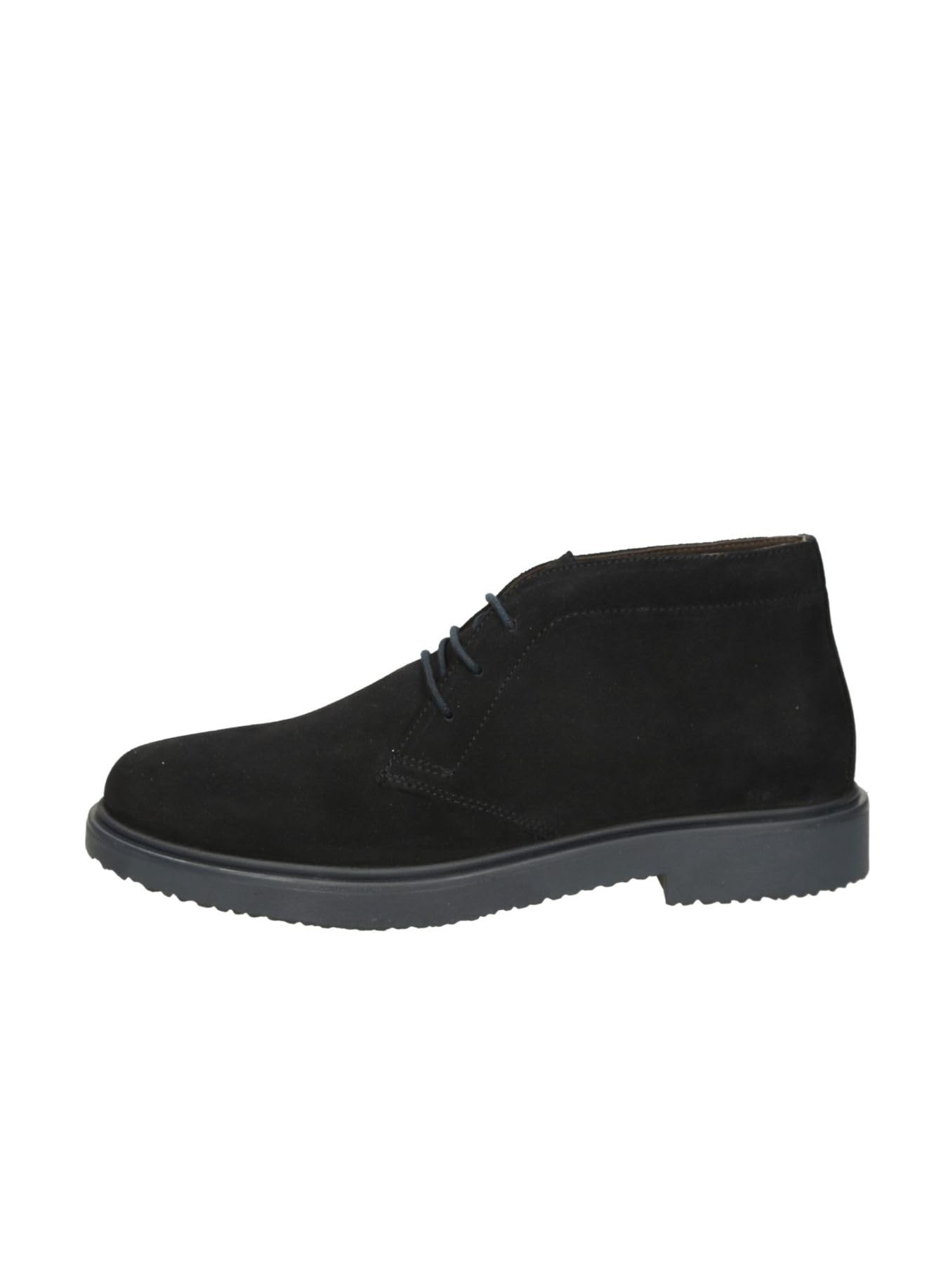 Geox Hombre Azul Marino U Massimiano A - Botines Para Navy, 44 Eu