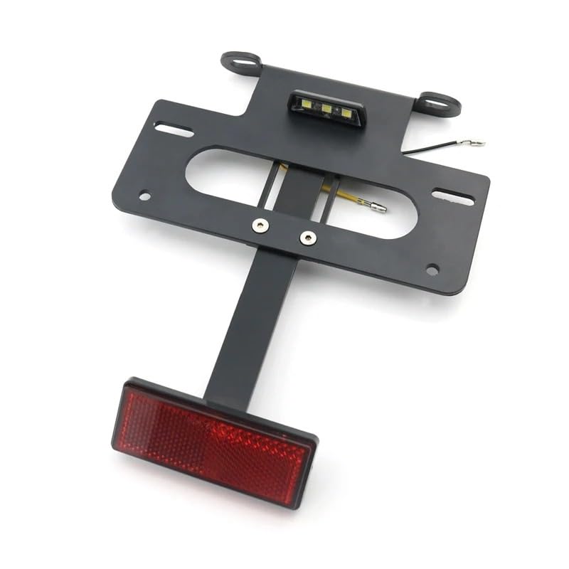 Support plaque d'immatriculation moto Suzuki GSXR 600 750 finition noire
