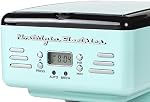 Nostalgia RCOF120AQ Retro 12-Cup Programmable Coffee Maker – Aqua Blue