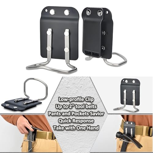 Support de perceuse à percussion avec clip nylon pour ceinture d'outils - 3