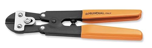 Cizalla cortapernos 'Mini' de acero especial de alta resistencia al corte. Acabado lacado, mango plasticata.