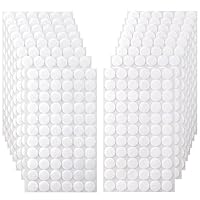 Maslasee 1008 Pcs \u200B\u200BVelcro Dots\u200B\u200B, \u200B\u200BDouble Sided Sticky Dots\u200B\u200B With Strong Adhesive For Crafts Office Home School \u200B\u200BVelcro Dots Self Adhesive\u200B\u200B Waterproof Double Sided\u200B\u200B 10mm White Hoo