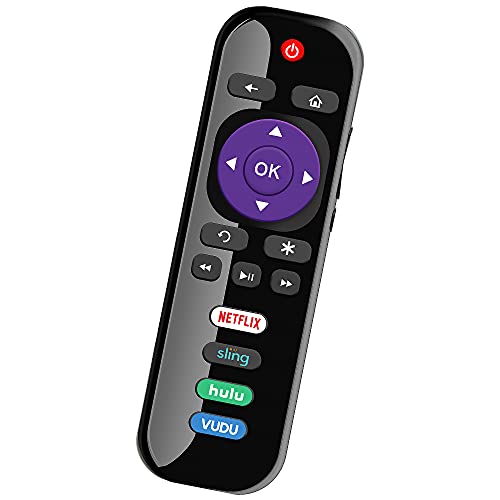 BOMAZ CRC280 Remote Replacement Control for TCL Roku Smart TV with TCL Roku Smart 4K Ultra HDR LED HDTV 28 32 40 43 48 49 50 55 60 65 75 85 inch 720p 1080p 3 4 5 6 Series TCL Roku TV