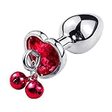 Plug anale Plug anale in metallo Massaggio con perline con campanelli Catena Bondage Giocattoli sessuali Per Donne Uomini Masturbazione gay Giochi cosplay per adulti