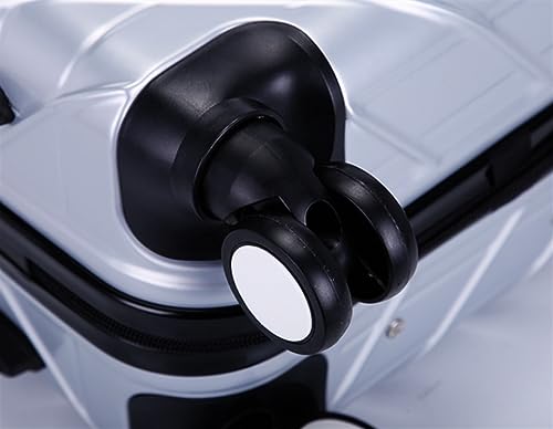 Carry-on Suitcase Luggage Carry On Luggage with Spinner Wheels Luggage Travel Suitcase Hardshell Lightweight Carry-on Suitcases Carry On Luggages,Sliver-24inch (Sliver 24inch)4