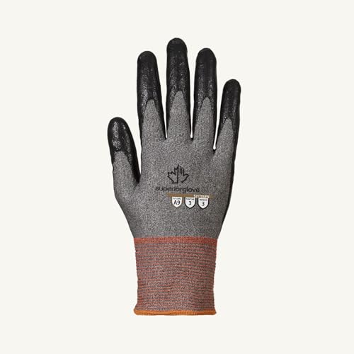 Superior Glove TenActiv S21TXUFN 21-gauge Cut F ANSI 9 Highest Cut glove on the market, With a barehand feel. (11)