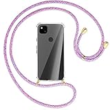 La correa de nylon con una longitud de aprox. 180 cm se puede ajustar fácilmente, es resistente al desgarre y tiene una estructura de superficie agradable y suave. Los extremos del cable están protegidos por tapas en aspecto cromado.