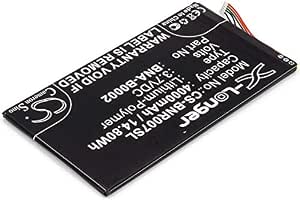 Amazon.com: IUPPA Replacement Battery Compatible with Barnes &amp; Noble ...