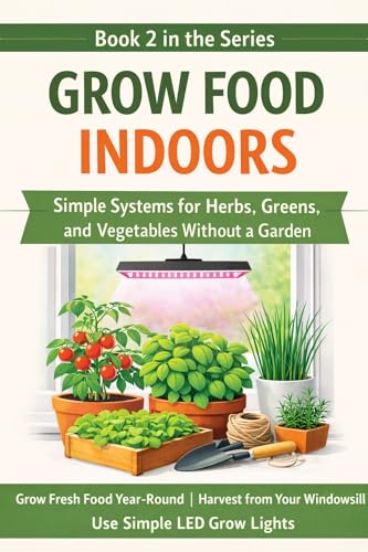 Grow food indoors (Grow more, live better. Book 2)