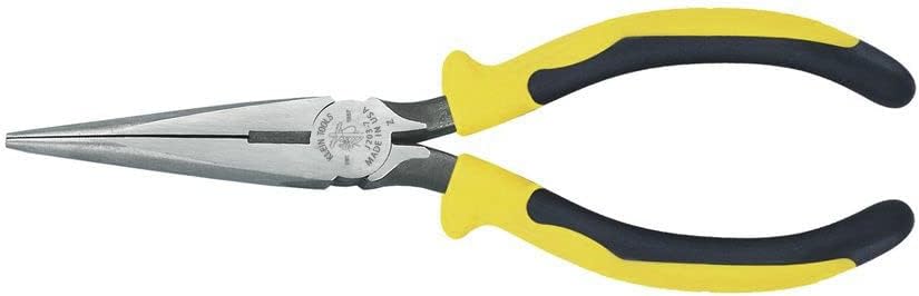 Klein Tools Pliers, Needle Nose Side-Cutters, 7-Inch J203-7