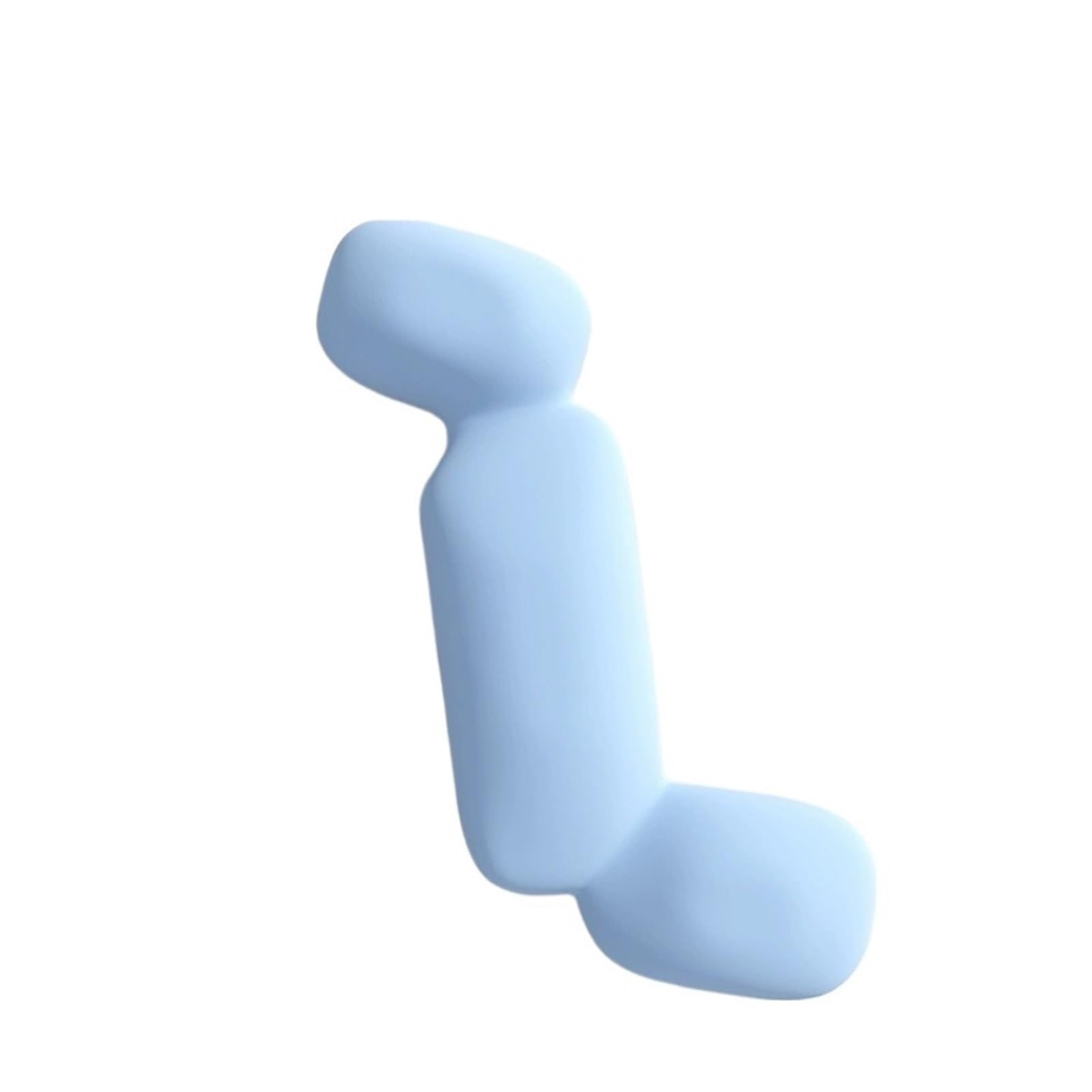 Morbido cuscino in memory foam per tutto il corpo, per dormire, donne incinte, cuscino confortevole, arredamento per la casa, cuscino decorativo (Lce Silk Blue)