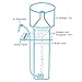 Fdit Aquarium Protein Skimmer Hanging On Pump Saltwater Filter Internal Water Filter for Marine Aquarium(#1)