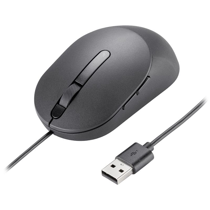 Ratón óptico SIEMENS con cable USB 2.0 y 6 botones para mejorar tu productividad