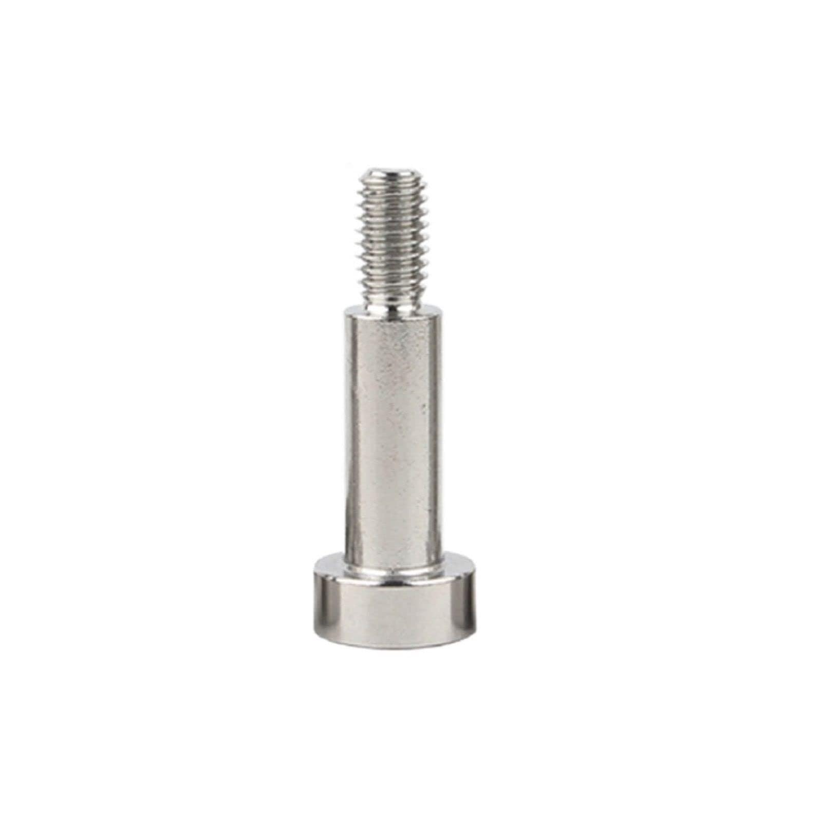 Wälzlagerbolzen, Lagerbolzen,Metallschrauben 5 Stück M6 Durchmesser 8 mm 304 Edelstahl Schlitzstopfen Positionierter Wellenschulter-Stufenschraubenstopfen Begrenzungsschraube Lagerbolzen(8*M6*16mm)