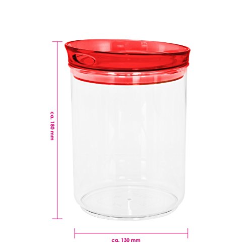 Recipiente de bremerman (rojo, 1500 ml)