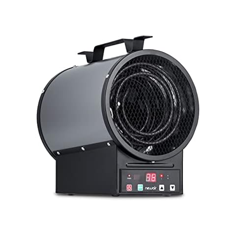 Newair Electric Garage Heater, Ceiling/Wall Mounted, Heats up to 500 sq. ft. of Space | 240V 4800W Gray Heater for Garages, Workshops, Warehouses, Job Sites, and More Cover