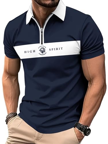Image of Noble Monk Men's Poly Cotton Regular Fit T-Shirt