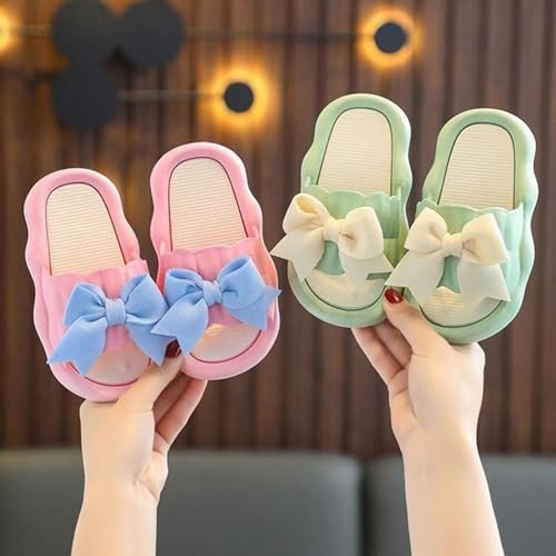 IWIHMIV Kids Slippers Home Slippers Indoor Thick Soled Slide Sandals Non Slip Summer Casual Beach Water Shoes2